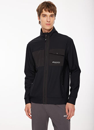 Discovery Expedition Siyah Erkek Bato Yaka Sweatmont D3WM-SWT6