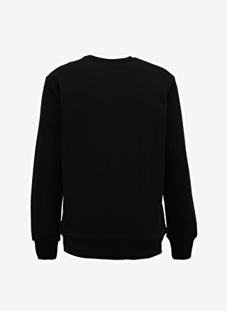 Discovery Expedition Siyah Erkek Bisiklet Yaka Sweatshirt D3WM-SWT25