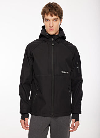 Siyah Erkek Kapüşonlu Sweatmont D3WM-SWT19