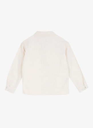 Caterpillar Ekru Kız Çocuk Relaxed Fit Gömlek C3WG-GML01