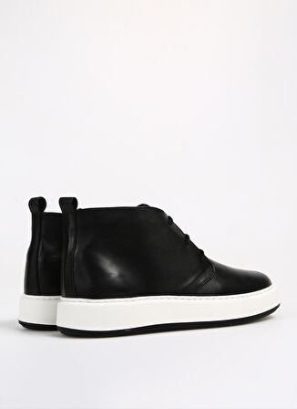 Fabrika Siyah Erkek Deri Sneaker BELFORD