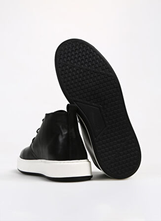 Fabrika Siyah Erkek Deri Sneaker BELFORD