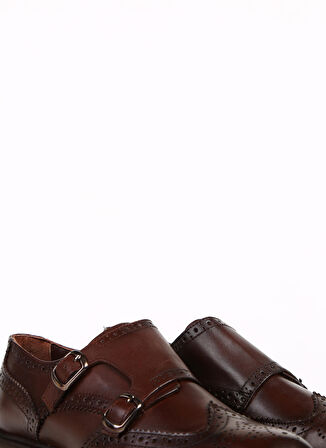 Fabrika Kahve Erkek Deri Klasik Ayakkabı CALABRIA