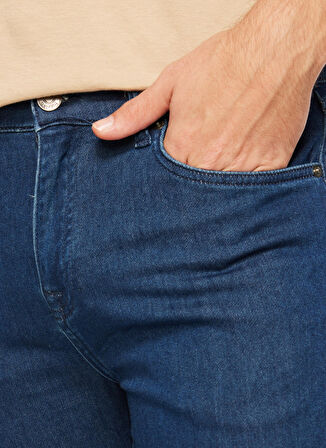 Fabrika Düşük Bel Dar Paça Skinny Fit Mavi Erkek Denim Pantolon F4WM-PNT 601