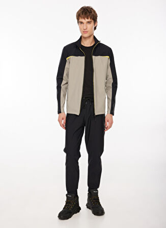 Discovery Expedition Bej - Siyah Erkek Bato Yaka Sweatmont D3WM-SWT8