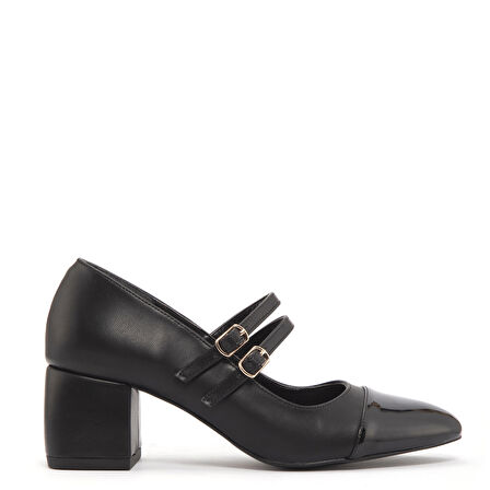 Kadın Clavaıs Topuklu Ayakkabı-Siyah | 36