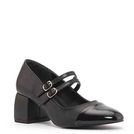 Kadın Clavaıs Topuklu Ayakkabı-Siyah | 40