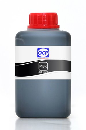 OCP Canon imagePROGRAF iPF840 Uyumlu Yazıcı Mürekkebi 500ml MBK Mat Black Mat Siyah Pigment
