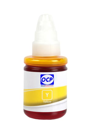 OCP Canon Pixma G2500 Uyumlu Yazıcı Mürekkebi 135ml Y Yellow Sarı Dye