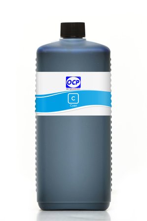 OCP Canon Pixma IP1100 Uyumlu Yazıcı Mürekkebi 1000ml C Cyan Mavi Dye