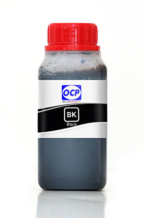 OCP Canon Pixma MG5670 Uyumlu Yazıcı Mürekkebi 250ml BK Black Siyah Pigment