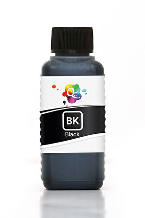 QC Canon Pixma MP272 Uyumlu Yazıcı Mürekkebi 100ml BK Black Siyah Pigment