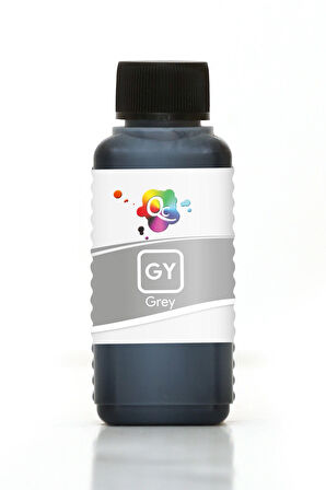 QC Canon Pixma Pro-10 Uyumlu Yazıcı Mürekkebi 100ml GY Grey Gri Pigment