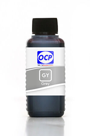 OCP Canon Pixma TS8050 Uyumlu Yazıcı Mürekkebi 100ml GY Grey Gri Dye