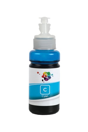 QC Epson L800 L805 L850 L1800 Uyumlu EKONOMİK Mürekkep 70ml C Cyan Mavi Dye