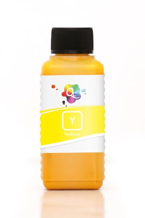 QC Epson 252 T2524 Kartuş Mürekkebi 100ml Y Yellow Sarı Pigment