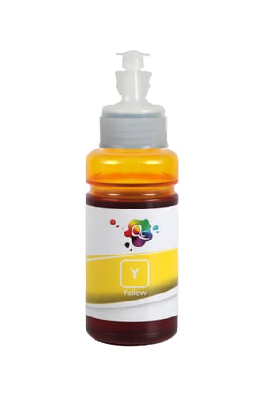 QC Epson 664 T6644 Kartuş Mürekkebi 70ml Y Yellow Sarı Dye