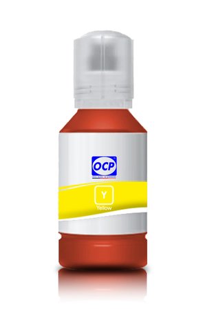 OCP Epson L110 Uyumlu Yazıcı Mürekkebi 140ml Y Yellow Sarı Dye