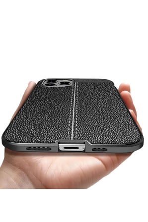 OREVİO Apple iPhone 12 Pro Kılıf Auto Focus Kapak - Kırmızı
