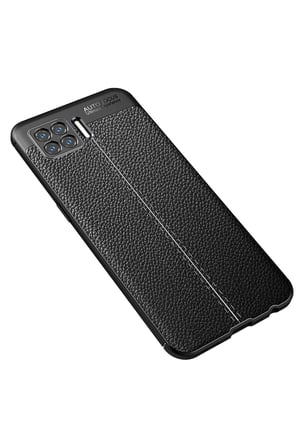 Newface Oppo A73 Kılıf Auto Focus Kapak - Siyah