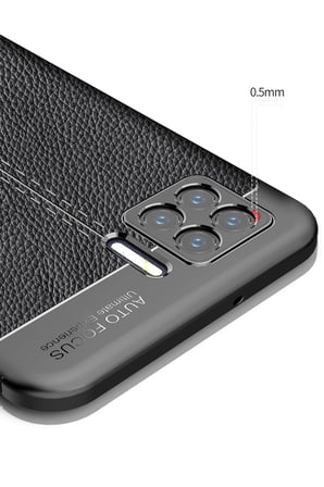 Newface Oppo A73 Kılıf Auto Focus Kapak - Siyah