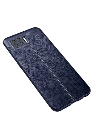Newface Oppo A73 Kılıf Auto Focus Kapak - Lacivert