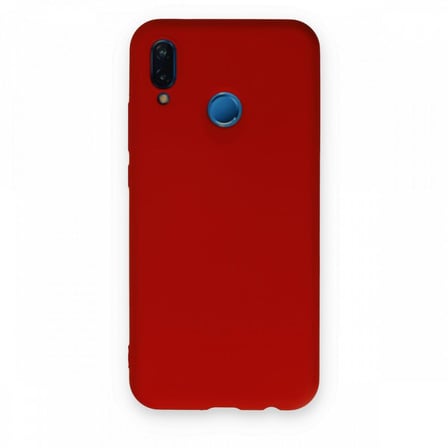 Huawei P20 Lite Kılıf Nano içi Kadife  Silikon