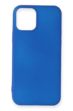 uryport Apple iPhone 12 Mini Kılıf First Silikon - Mavi
