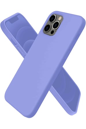 uryport Apple iPhone 12 Pro Kılıf First Silikon - Mor
