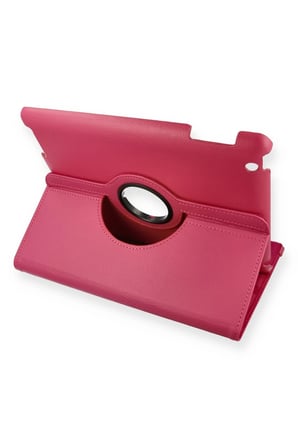uryport Apple iPad 4 9.7 Kılıf 360 Tablet Deri Kılıf - Pembe