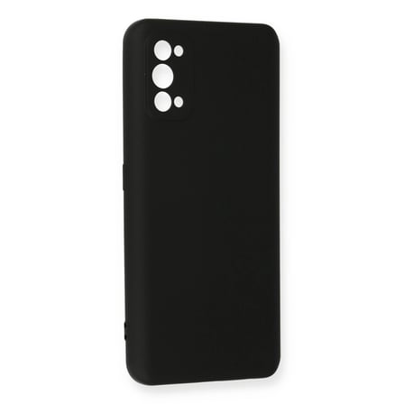 Realme 7 Pro Kılıf Nano İçi Kadife Silikon - Siyah