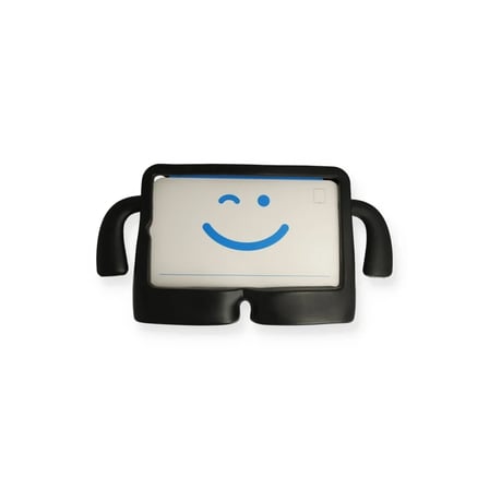 Newface İpad 10.2 (7.nesil) Kılıf Karakter Tablet Silikon - Siyah