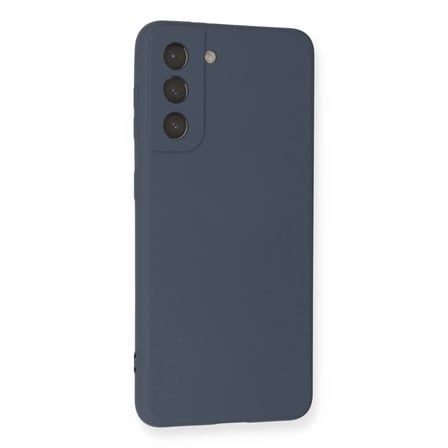 Samsung Galaxy S21 Kılıf Nano İçi Kadife Silikon - Gri