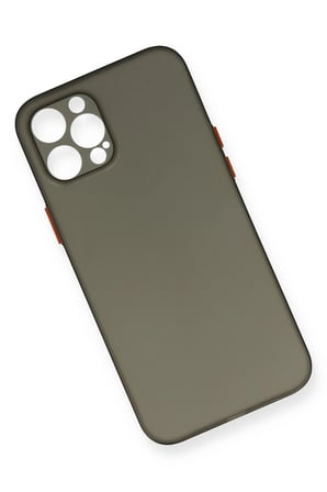 uryport Apple iPhone 12 Pro Max Kılıf PP Ultra İnce Kapak - Gri