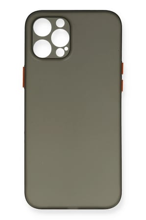 uryport Apple iPhone 12 Pro Max Kılıf PP Ultra İnce Kapak - Gri
