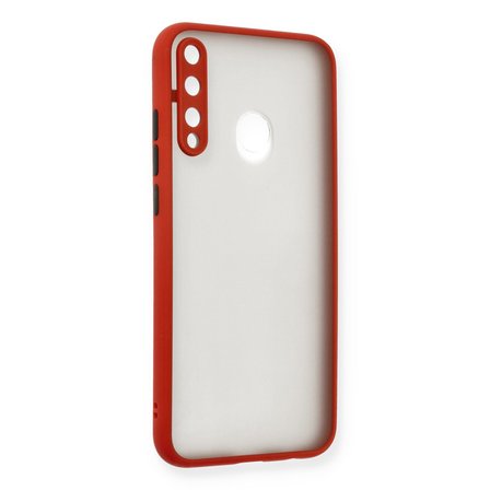 Newface Huawei P40 Lite E Kılıf Montreal Silikon Kapak - Kırmızı