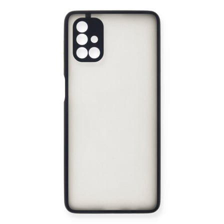 Newface Samsung Galaxy M51 Kılıf Montreal Silikon Kapak - Lacivert