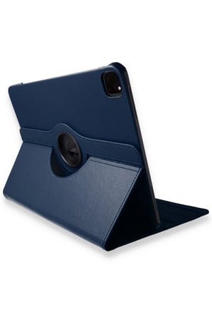 uryport Apple iPad Air 4 10.9 Kılıf 360 Tablet Deri Kılıf - Lacivert
