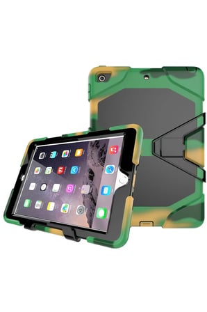 Newface Apple iPad 5 Air 9.7 Kılıf Griffin Tablet Kapak - Kamuflaj