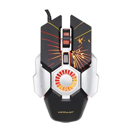 Konfulon G16 6D Game RGB Işıklı Kablolu Gamer Mouse