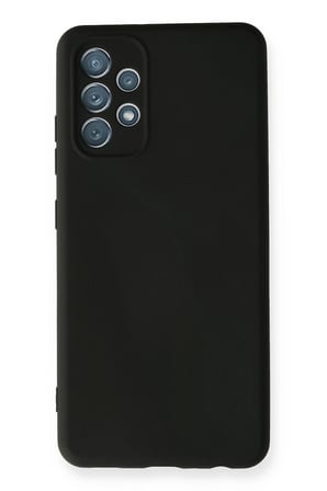 uryport Samsung Galaxy A32 Kılıf Nano içi Kadife Silikon - Siyah