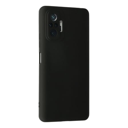 Xiaomi Redmi Note 10 Pro Kılıf Nano İçi Kadife Silikon - Siyah