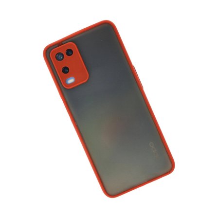 Oppo A54 4g Kılıf Montreal Silikon Kapak - Kırmızı
