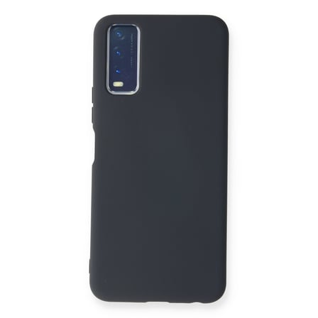 Newface Vivo Y11S Kılıf Nano içi Kadife Silikon - Lacivert