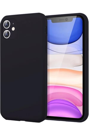 uryport Apple iPhone 11 Kılıf First Silikon - Siyah