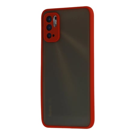 Xiaomi Redmi Note 10 5g Kılıf Montreal Silikon Kapak - Kırmızı
