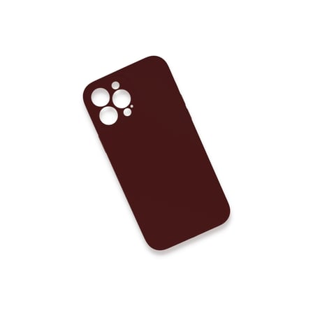 iPhone 13 Pro Max Kılıf Lansman Legant Silikon - Bordo