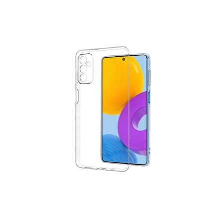 Newface Samsung Galaxy M52 5G Kılıf Lüx Şeffaf Silikon