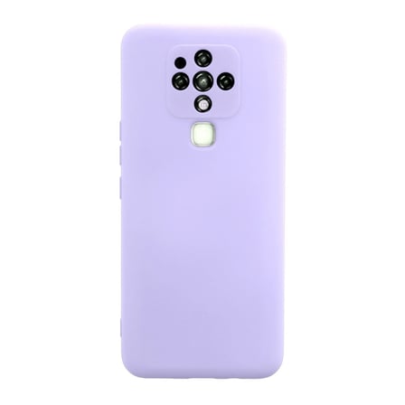 Tecno Camon 16 Kılıf Nano İçi Kadife Silikon - Lila