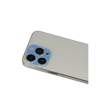 Newface iPhone 13 Pro Max Rainbow Kamera Lens Koruma Cam - Mavi